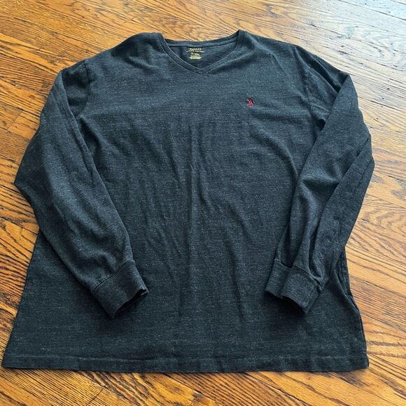 Ralph Lauren Other - Polo Ralph Lauren Casual V Neck Long Sleeve Classic Fit T-Shirt Men's M Gray